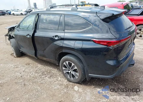 2023 Toyota Highlander Hybrid Xle из США, поврежденный, VIN 5TDKBRCHXPS576629